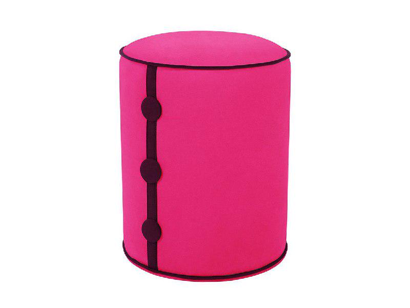 Пуф Round-2 33х46х33 см Розовый (Арт. 72) - фото 1