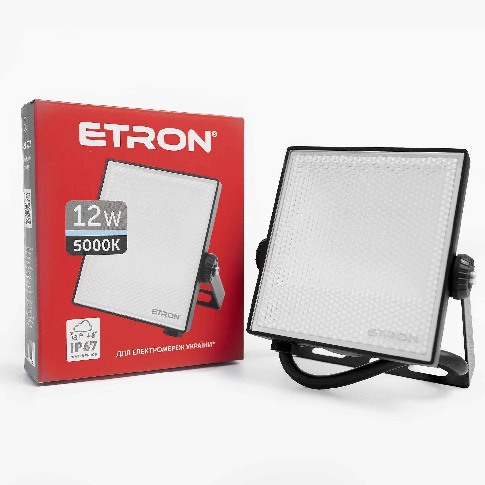 Прожектор Etron Spotlight 1-ESP-202 12 Вт 5000 К