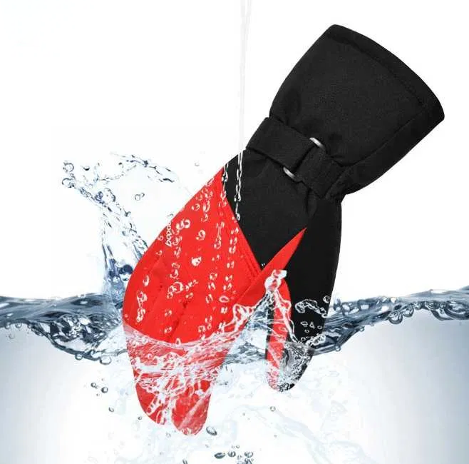 Зимові лижні рукавички Boodun M Чорно-червоний (1801224211) - фото 4 Зимові лижні рукавички Boodun M Чорно-червоний (1801224211) - фото 4