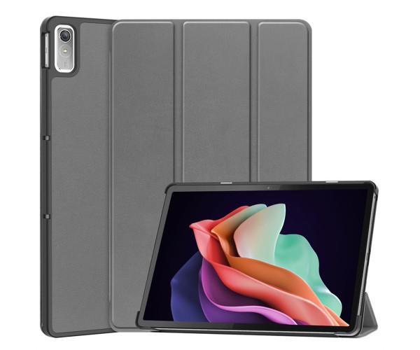Чохол-книжка Custer Magnet Flip Cover для Lenovo Tab P11 Pro Gen 2 Сірий - фото 1 Чохол-книжка Custer Magnet Flip Cover для Lenovo Tab P11 Pro Gen 2 Сірий - фото 1