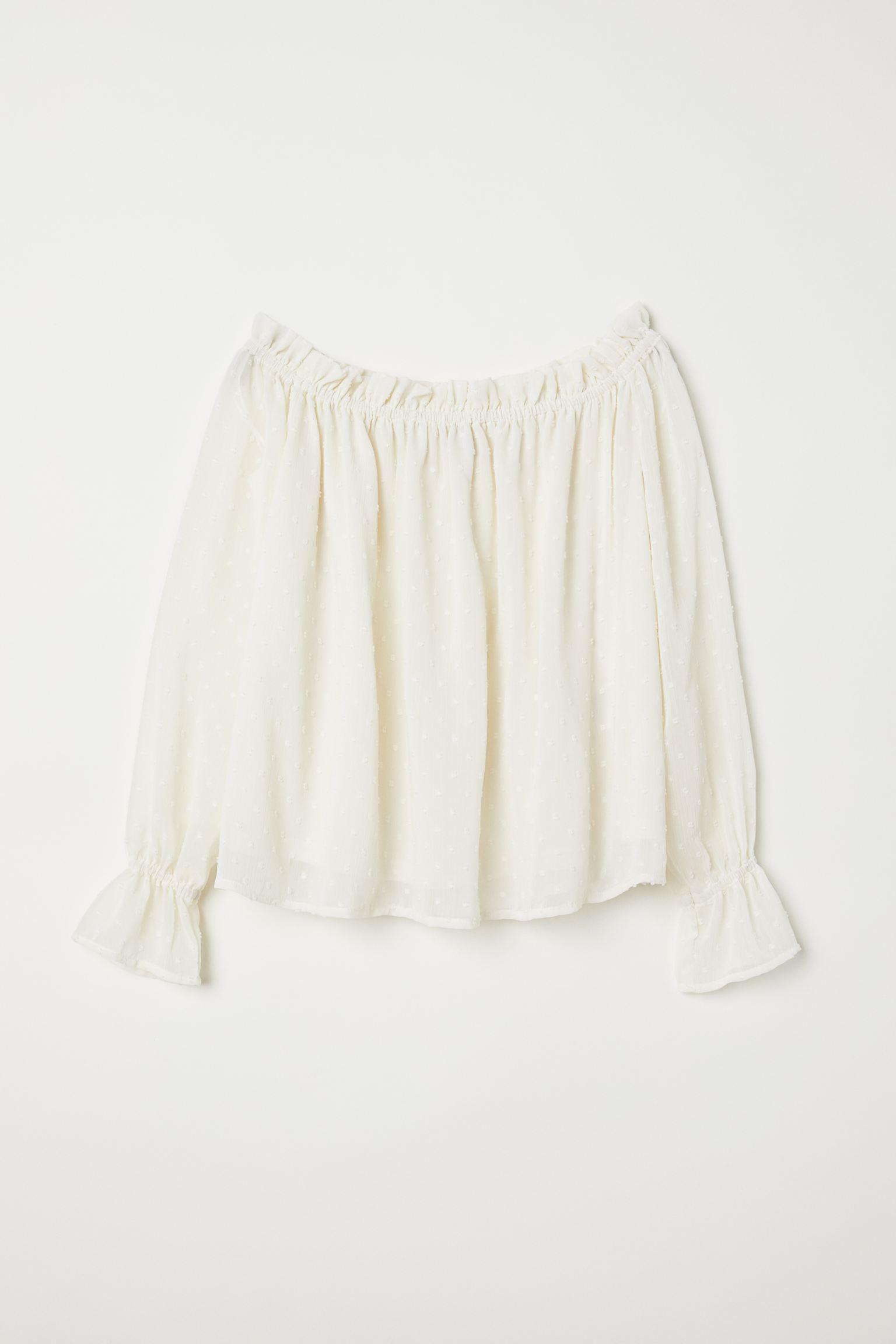 Блуза H&M р. 34 Молочный (7076077057) Блуза H&M р. 34 Молочный (7076077057)