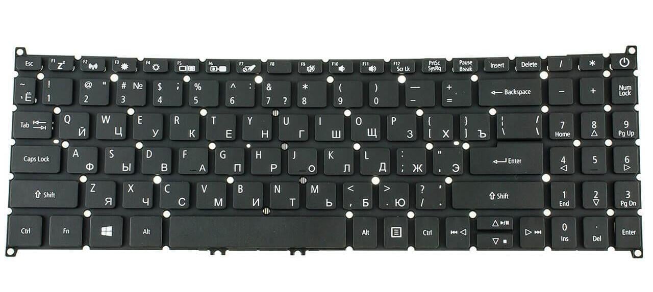 Клавиатура для ноутбука Acer Aspire A315-42G матовая (NK.I151S.012)