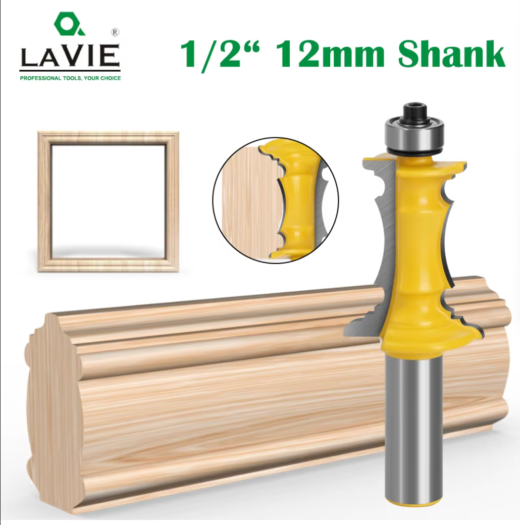 Фреза кромочно-фигурная для дерева Ø 29,7 мм хвостовик 12 мм (F543) - фото 3 Фреза кромочно-фигурная для дерева Ø 29,7 мм хвостовик 12 мм (F543) - фото 3