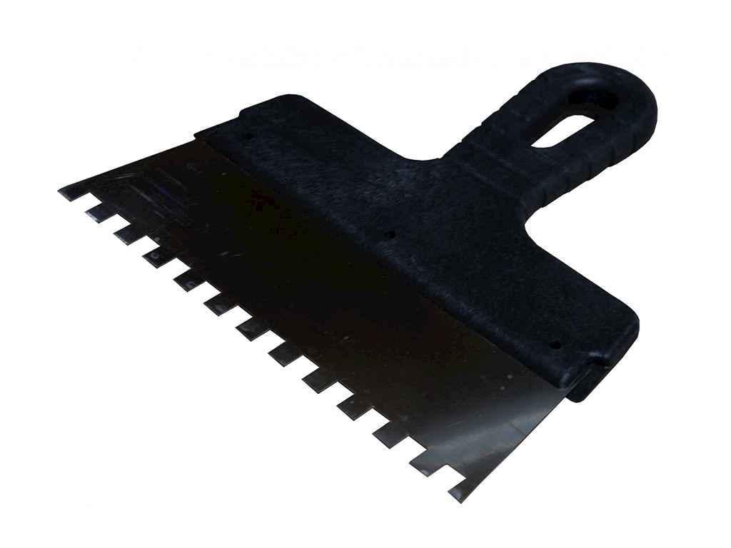 Шпатель зубчатый для клея WoffMann 3210 10х10 250 мм (21640738)