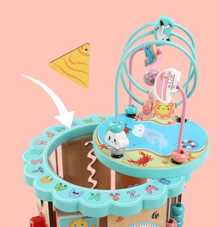 Деревянный музыкальный уникуб Oray морские жители - фото 12 Деревянный музыкальный уникуб Oray морские жители - фото 12