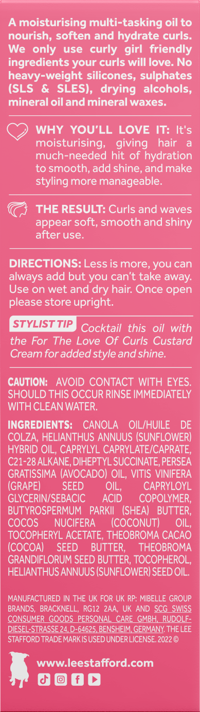 Олія для кучерявого волосся For The Love Of Curls Frizz Taming Oil 50 мл (LS7184) - фото 2