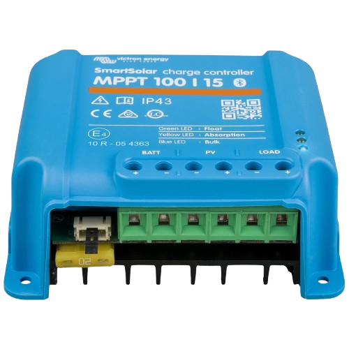 Контролер заряду сонячних панелей Victron Energy SmartSolar MPPT 100/15 12/24 В 15 А VE.Direct Bluetooth Синій (632848) - фото 3 Контролер заряду сонячних панелей Victron Energy SmartSolar MPPT 100/15 12/24 В 15 А VE.Direct Bluetooth Синій (632848) - фото 3