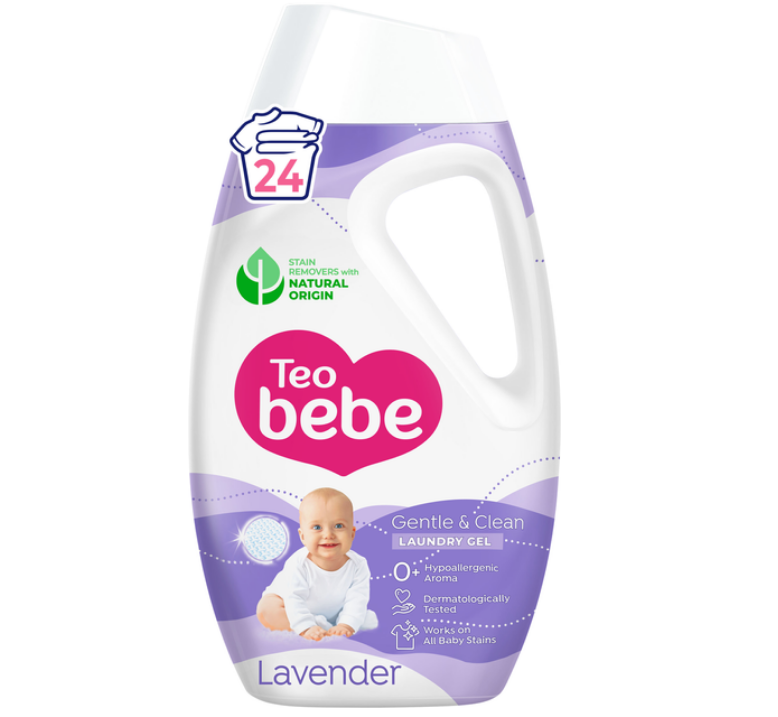 Гель для прання TEO bebe Лаванда дитячий 1080 мл (3800024048777)