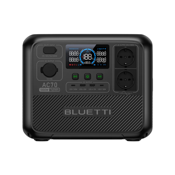 Зарядна станція BLUETTI AC70 1000W (AC70) Зарядна станція BLUETTI AC70 1000W (AC70)
