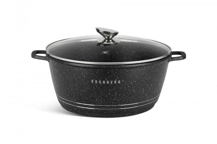 Набор посуды Edenberg 10 пр. из литого алюминия с мраморным покрытием (EB-12911) - фото 6 Набор посуды Edenberg 10 пр. из литого алюминия с мраморным покрытием (EB-12911) - фото 6