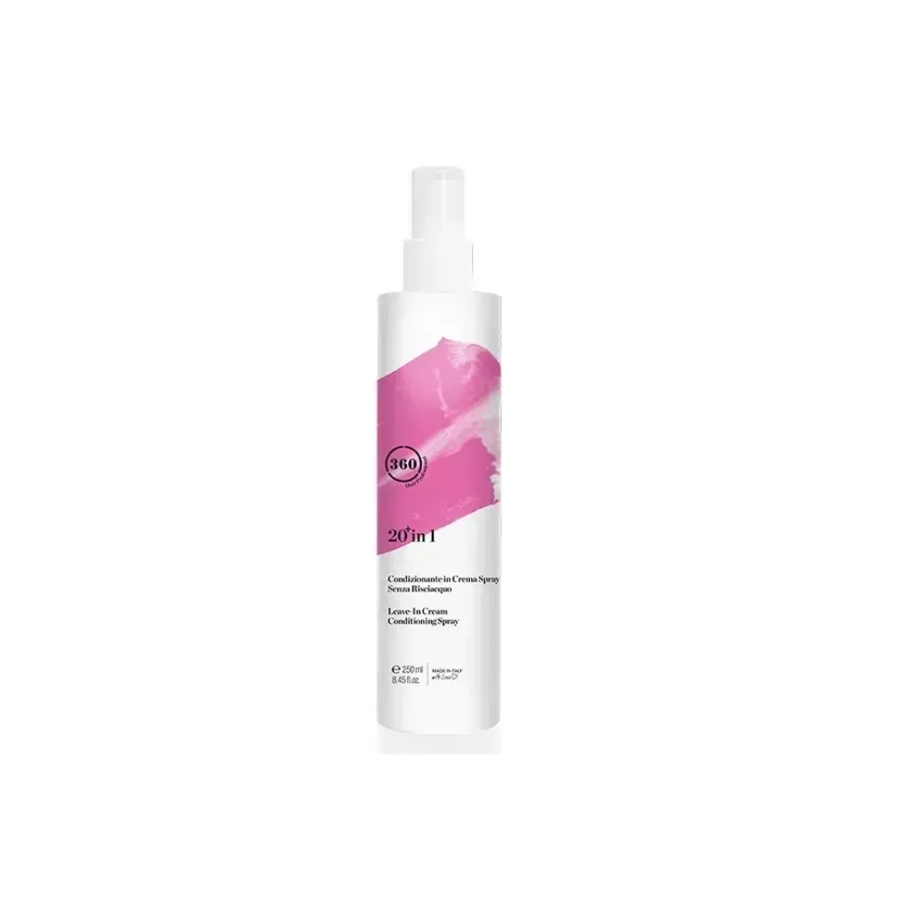 Крем-спрей незмивний для кондиціонування волосся 360 Leave In Cream Conditioning Spray 20в1 250 мл