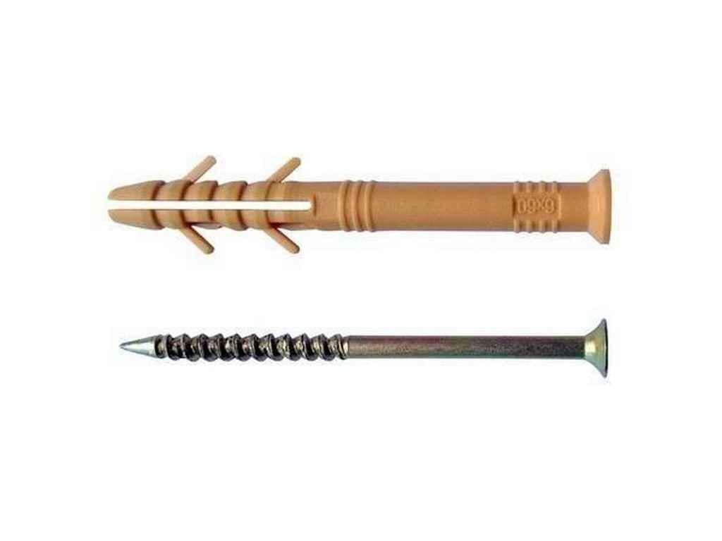 Дюбель быстрого монтажа потай NA 6х80 мм 100 шт. (416059)