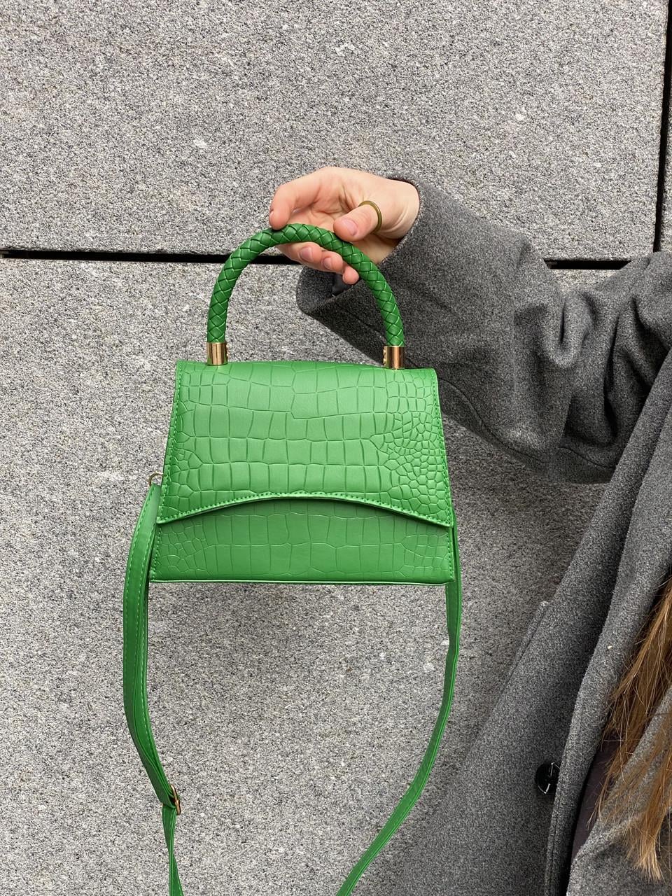 Жіноча сумка крос-боді JY6686 Зелений (18242999)