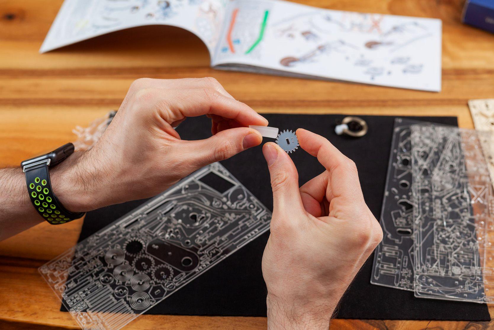 Конструктор дерев'яний Vіter Models Трицикл Black Wolf (blackwolf) - фото 9 Конструктор дерев'яний Vіter Models Трицикл Black Wolf (blackwolf) - фото 9