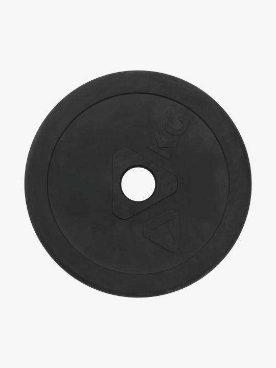 Диск для штанги Torneo блин прорезиненный 20 кг Черный (41926cdf)