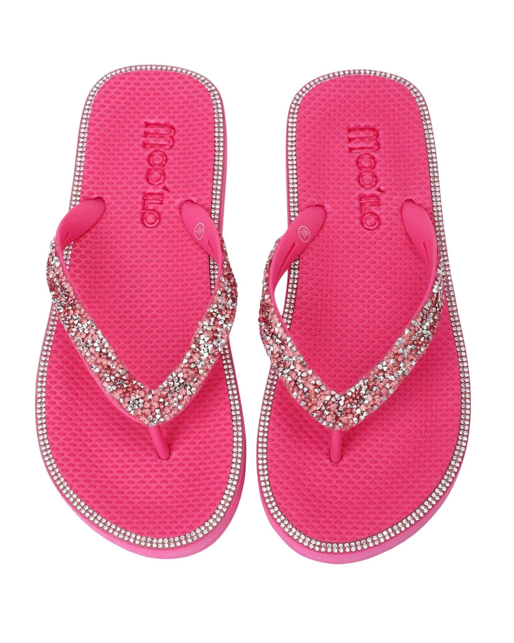 Вьетнамки женские Mooilo р. 37 Розовый (Anna-pink)