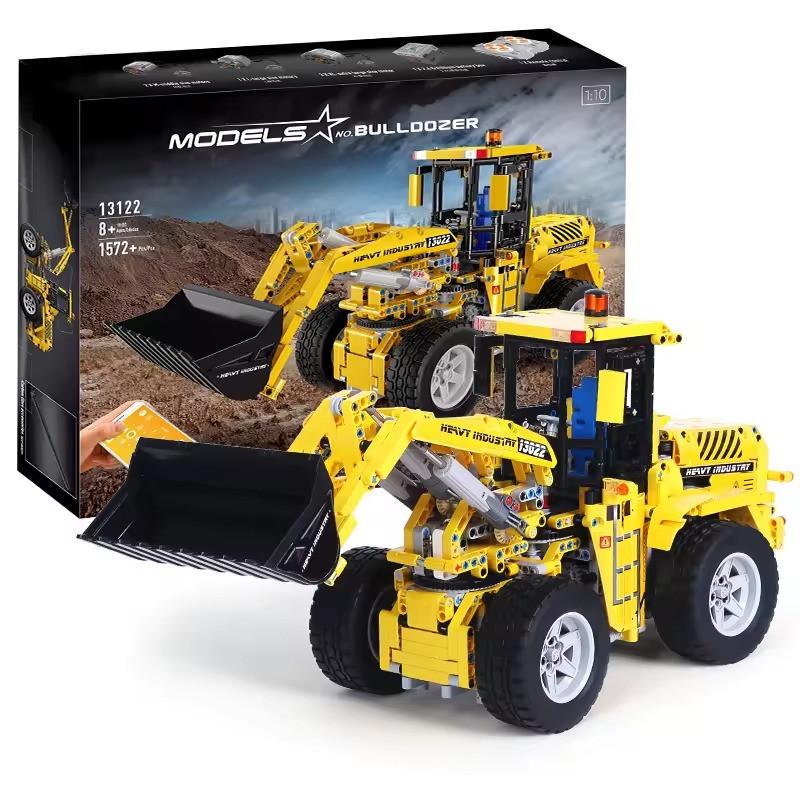 Конструктор Бульдозер дитячий на дистанційному управлінні 1572 дет.