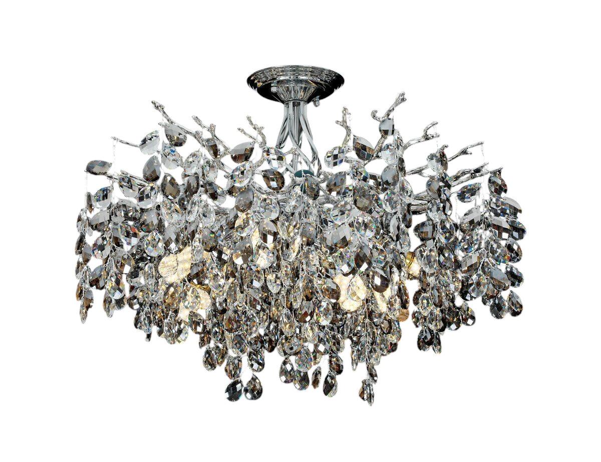 Люстра хрустальная Ш C33025-600 CH хрустальные гроздья (SP000044000)