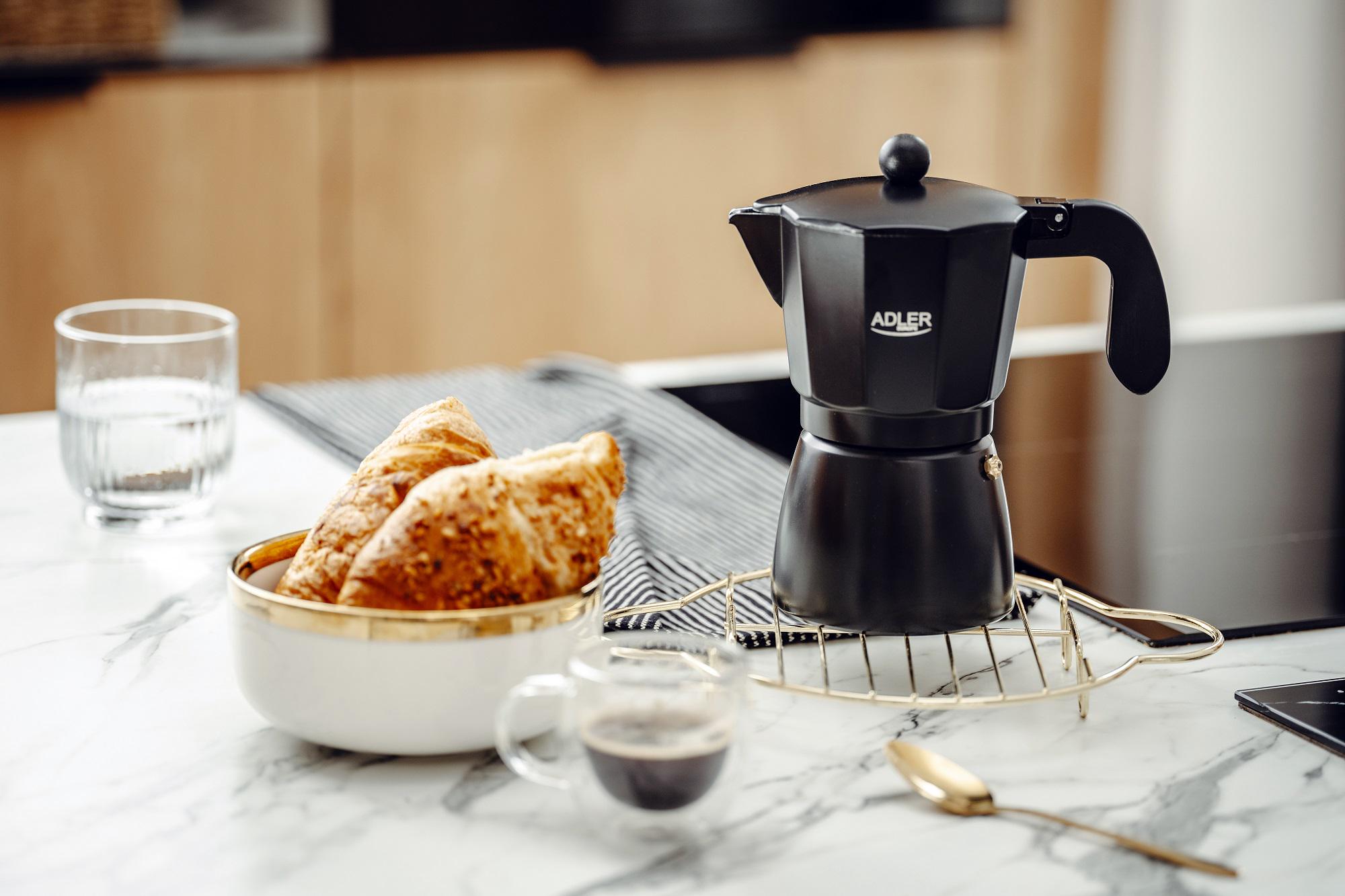 Кофеварка гейзерная Adler AD 4421 320 мл - фото 9 Кофеварка гейзерная Adler AD 4421 320 мл - фото 9