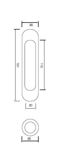 Дверная ручка-ракушка Siba 2 шт. (S222 SN) - фото 2 Дверная ручка-ракушка Siba 2 шт. (S222 SN) - фото 2