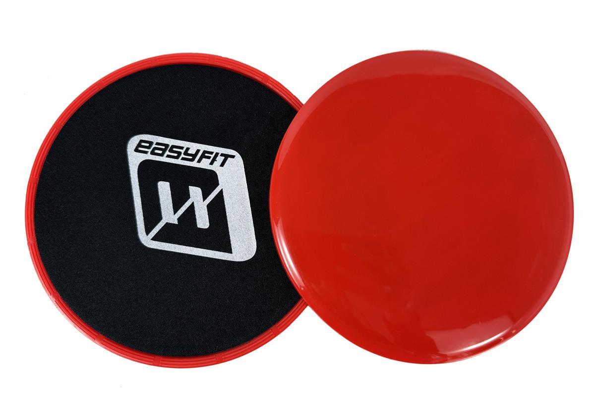 Диски для глайдинга EasyFit пара Красный (EF-1425-R)