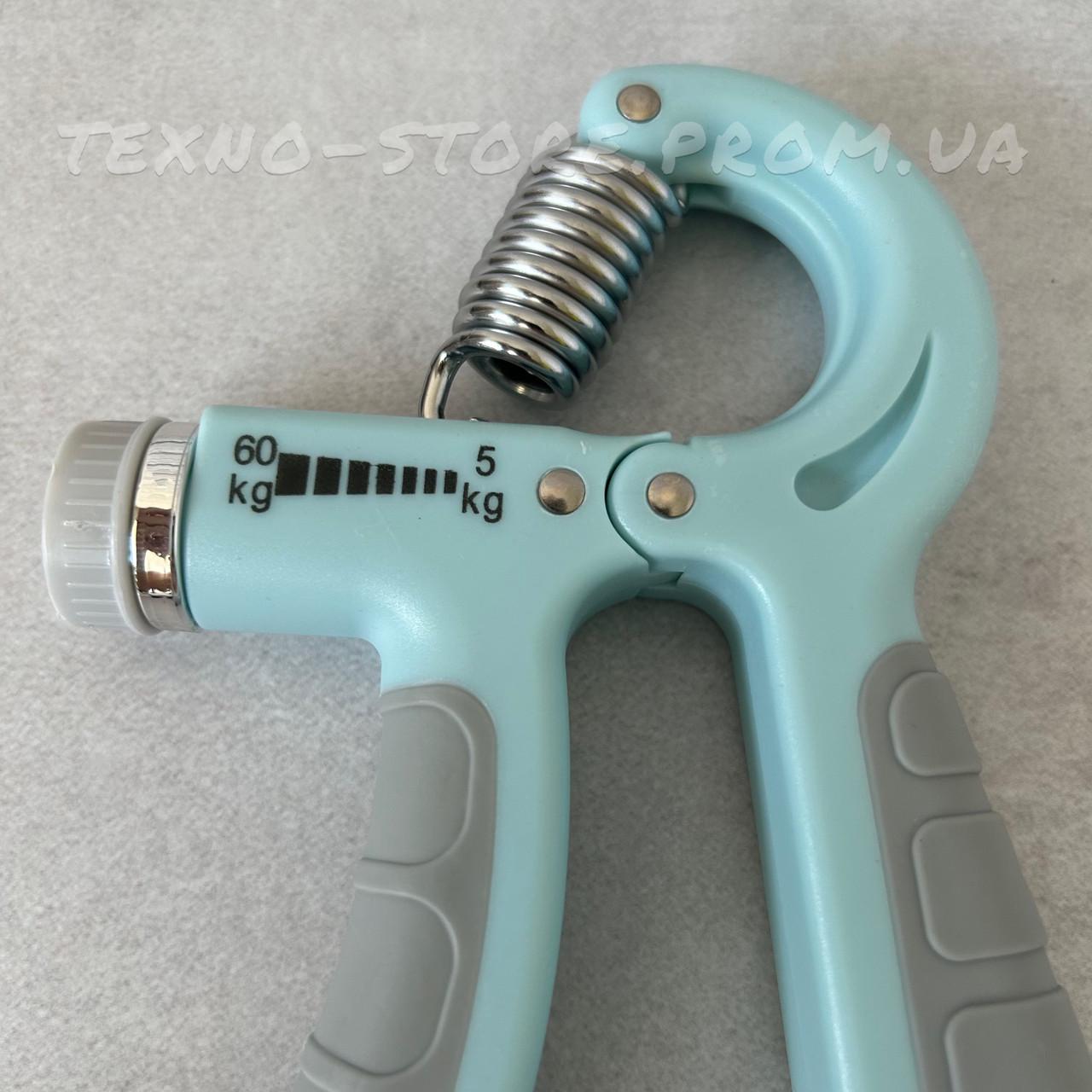 Эспандер кистевой 5-60 кг со счетчиком и регулируемой нагрузкой - фото 3