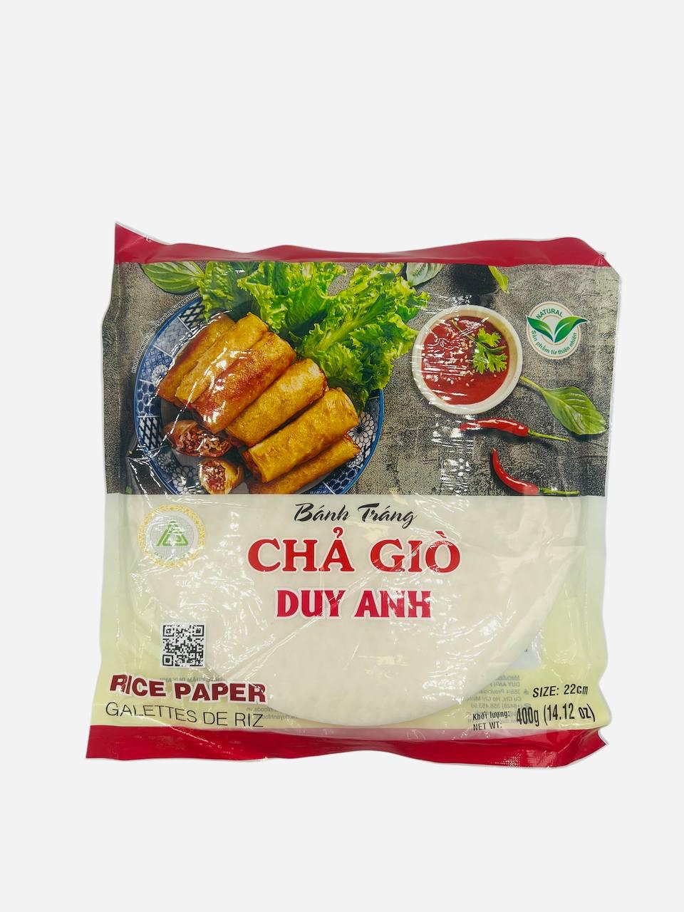 Рисовая бумага для спринг-роллов 400 г (000009281)