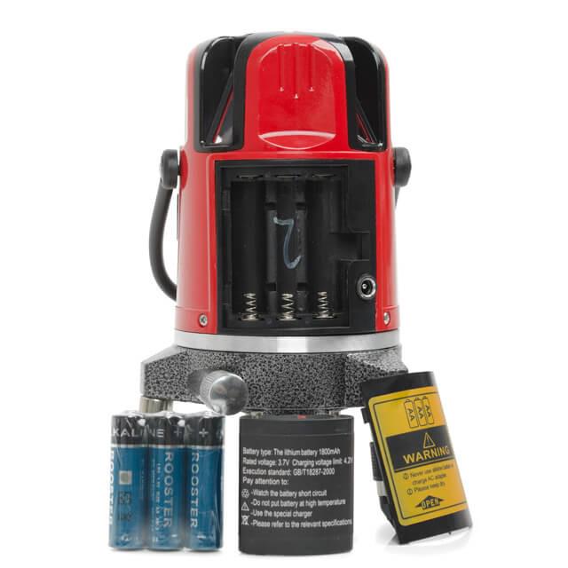 Рівень лазерний Intertool MT-3011 5 лазерних головок/звукова індикація (8607988) - фото 7