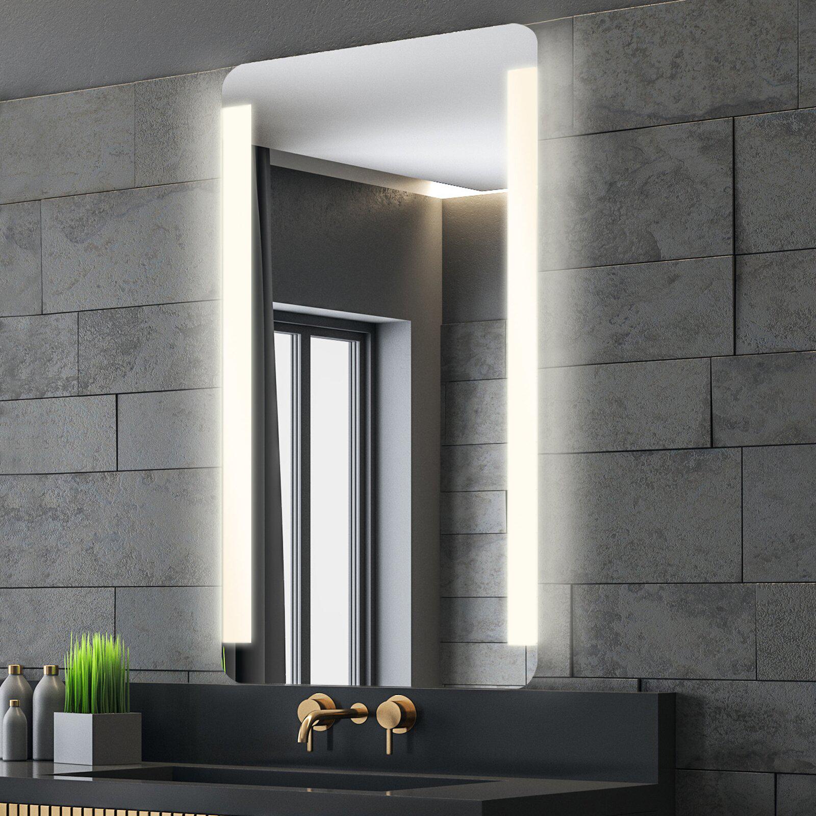 Зеркало Dim Dzerkal OHRO с LED-подсветкой 50х70 см (6777)