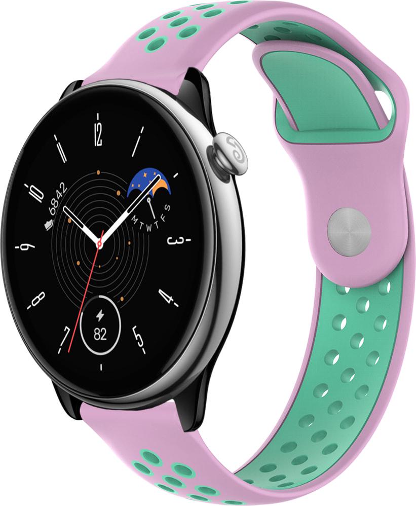 Ремінець Sport для Amazfit GTR Mini Turquoise Pink (33642-50)