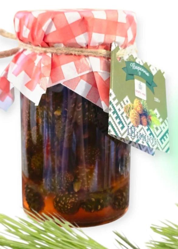 Варення домашнє з соснових шишок 300 мл (28351328)