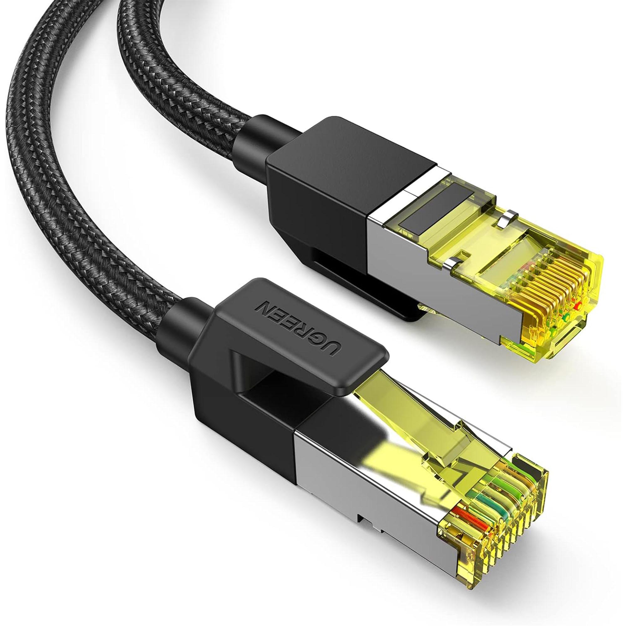 Патч-корд UGREEN NW150 Cat 7 10 м Чорний (30791)