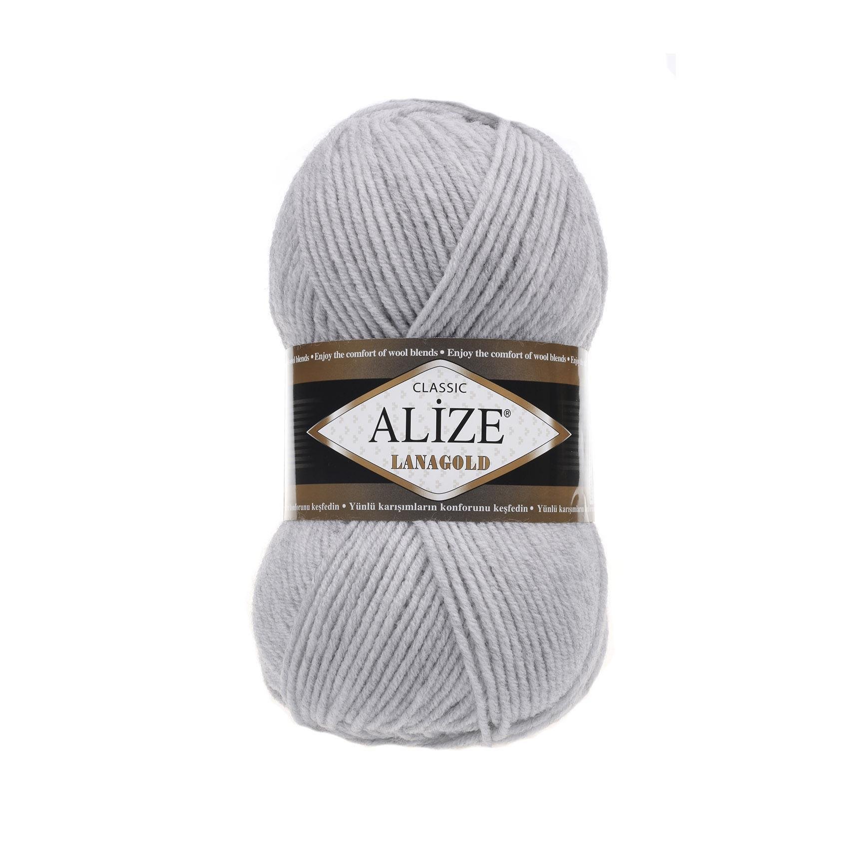 Пряжа Alize Lanagold 684 Пепельный Пряжа Alize Lanagold 684 Пепельный