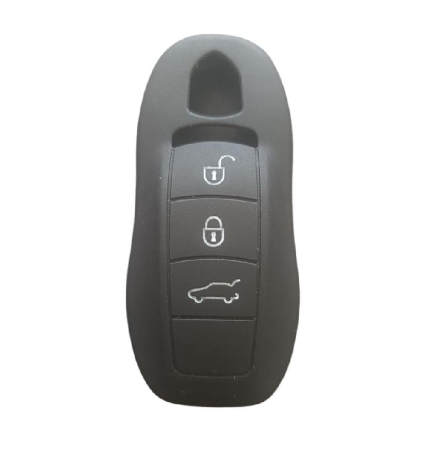 Чехол для автоключа силиконовый Porsche KC01