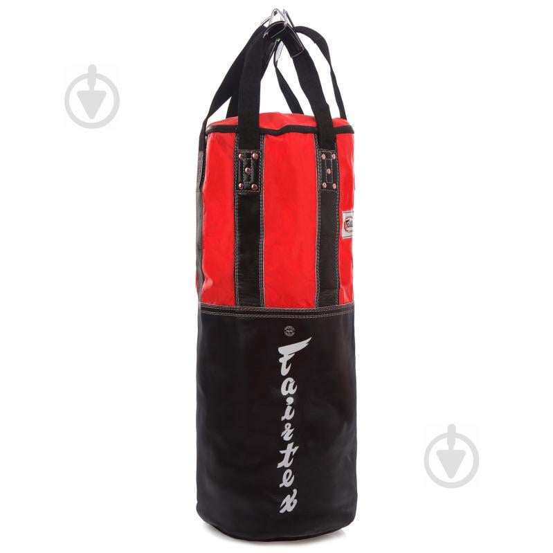 Мешок боксерский planeta-sport Цилиндр PU h-80см FAIRTEX HB3 Красно-черный
