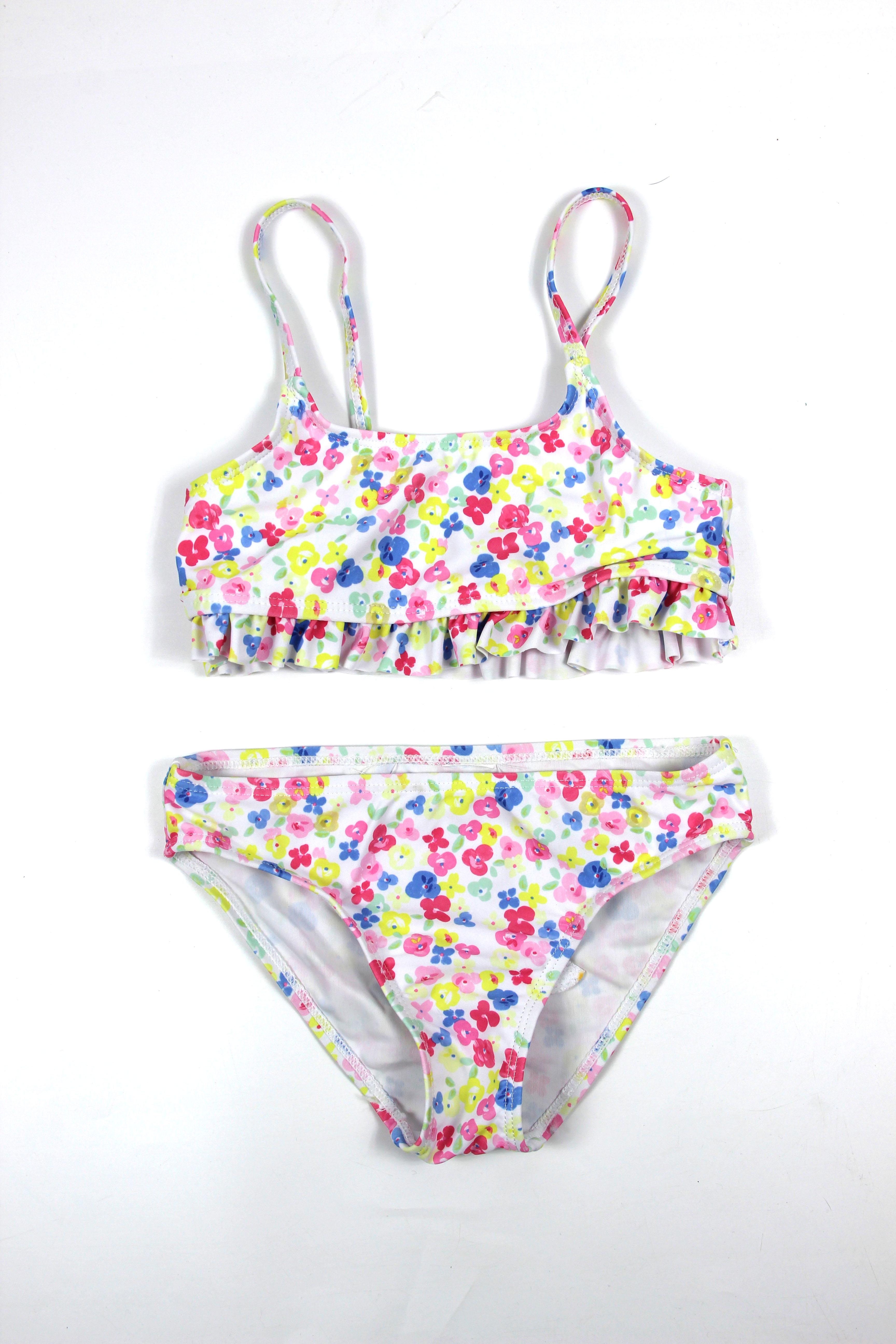 Купальник PRIMARK з квітами 110 см Білий (7566404)