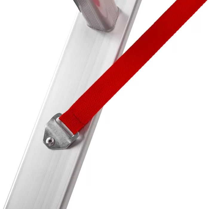 Драбина алюмінієва КВІТКА PRO 3-х секційна 3х8 сходинок (110-9308) - фото 3 Драбина алюмінієва КВІТКА PRO 3-х секційна 3х8 сходинок (110-9308) - фото 3