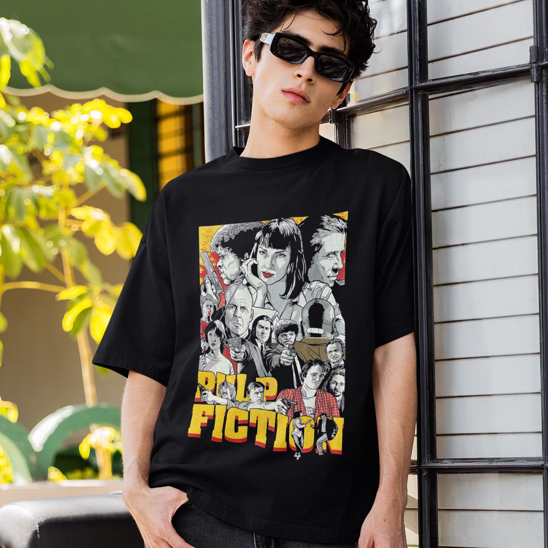Футболка унисекс Pulp Fiction 3XL Черный (0000013764)
