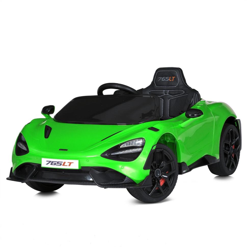 Детский электромобиль Bambi McLaren до 25 кг с пультом Зеленый (DE-169-E-284)