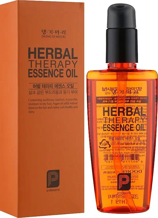 Масло для волос восстановительное Daeng Gi Meo Ri Herbal Therpay Essence Oil с целебными травами 140 мл (861_1793) Масло для волос восстановительное Daeng Gi Meo Ri Herbal Therpay Essence Oil с целебными травами 140 мл (861_1793)