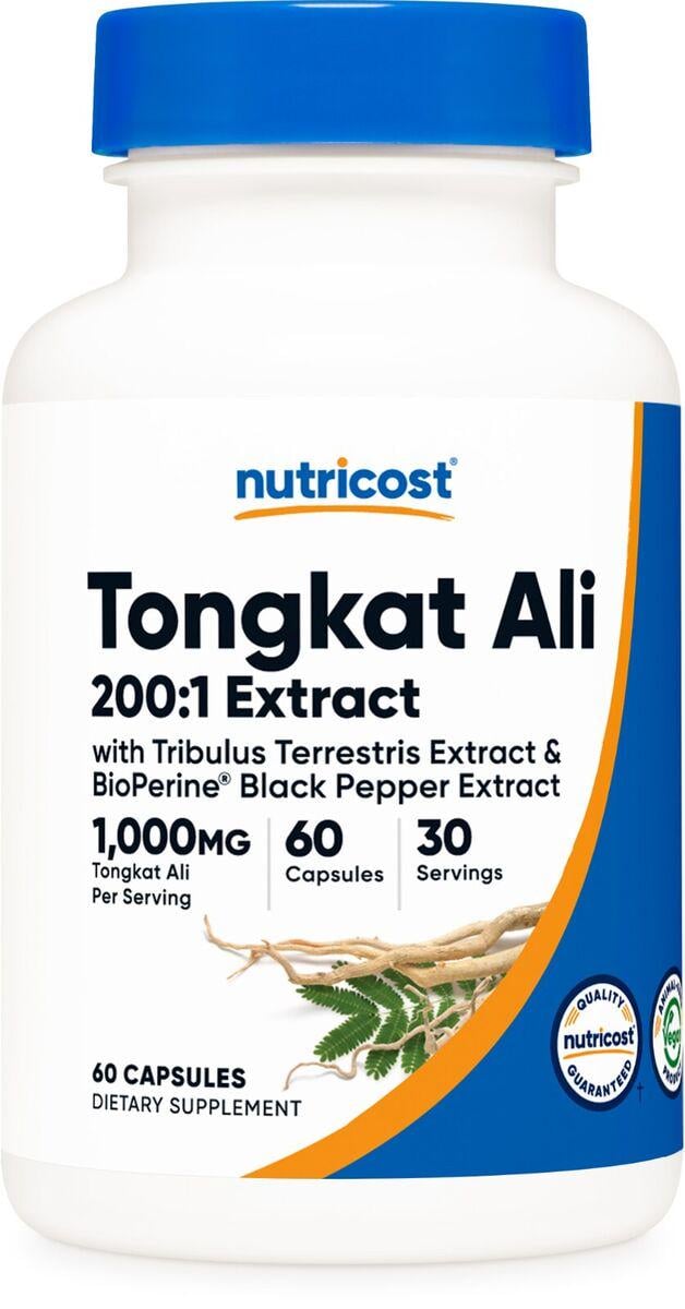 Тонгкат Алі Nutricost Tongkat Ali 500 mg 60 capsules