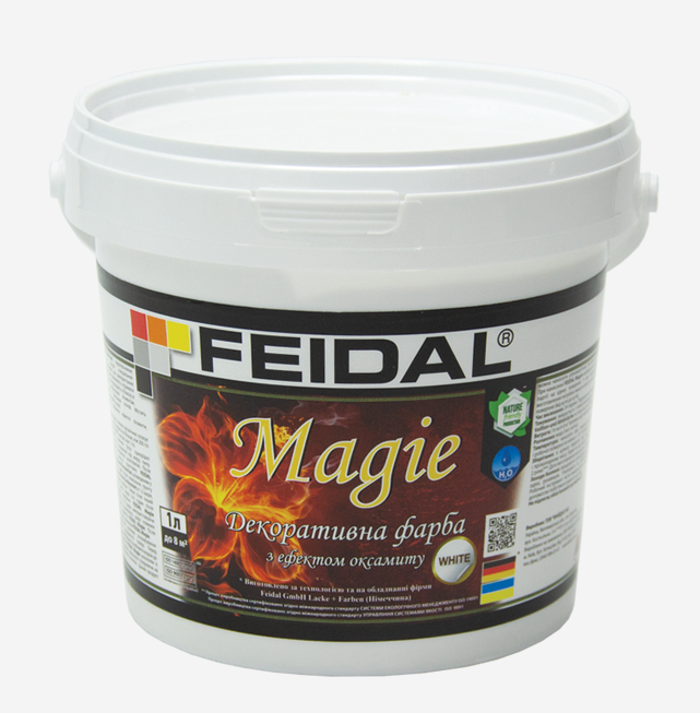 Фарба декоративна Feidal Magie 1 л Білий