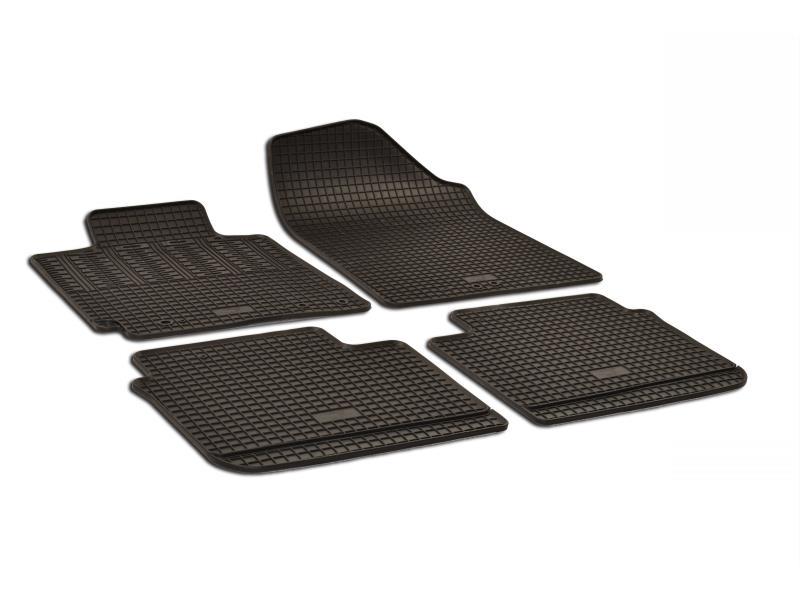 Коврики резиновые HY LAN 11- 4 шт. с замками (KHD 217715)