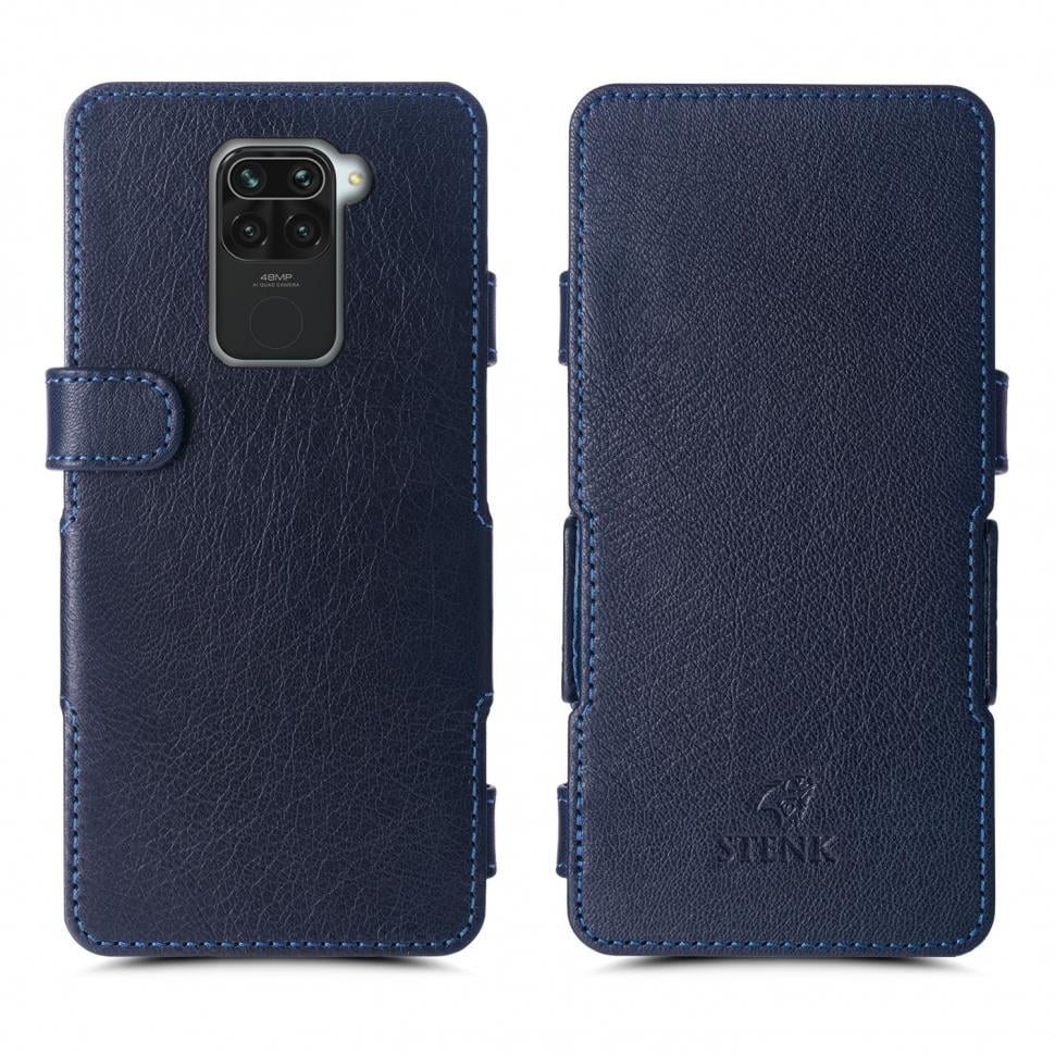 Чехол книжка Stenk Prime для Xiaomi Redmi 10X 4G Синий (66513)