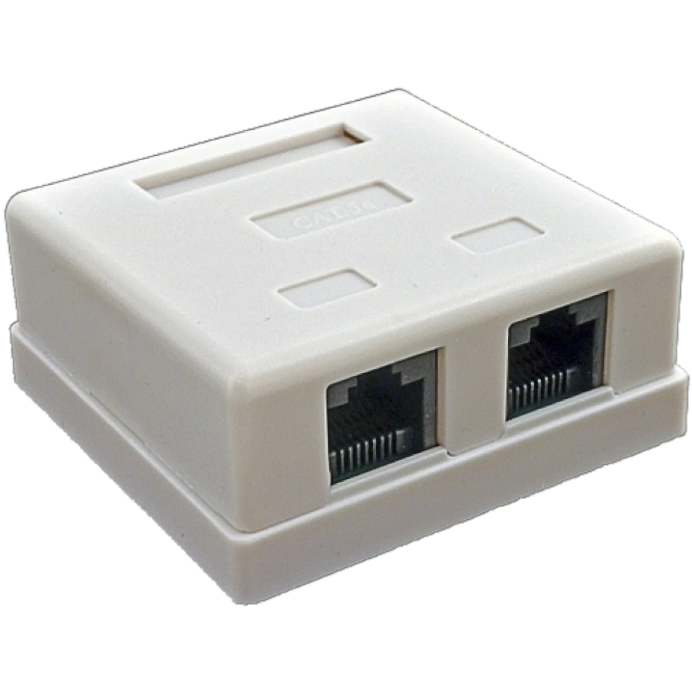 Розетка Kingda 2хRJ45 UTP (2988913139)