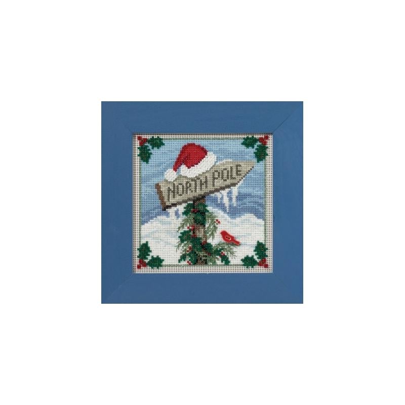 Набор для вышивания крестиком Mill Hill MH141632 North Pole (44417)