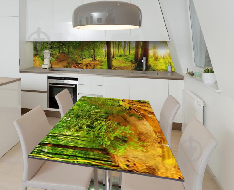 Наклейка 3Д виниловая на стол Zatarga «Секретные тропы» 600х1200 мм (Z184103st)