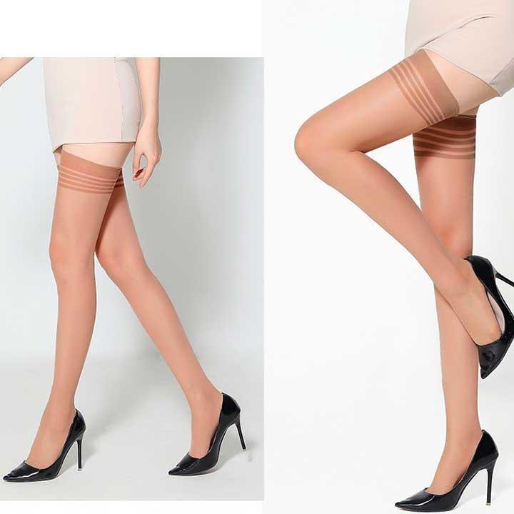 Чулки в классическом стиле XS/S Коричневый (K0629-3) - фото 2 Чулки в классическом стиле XS/S Коричневый (K0629-3) - фото 2