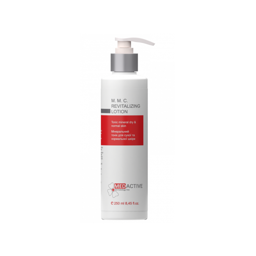 Тонік мінеральний для сухої та нормальної шкіри MedActive M.M.C. Revitalizing Lotion 250 мл (0017)