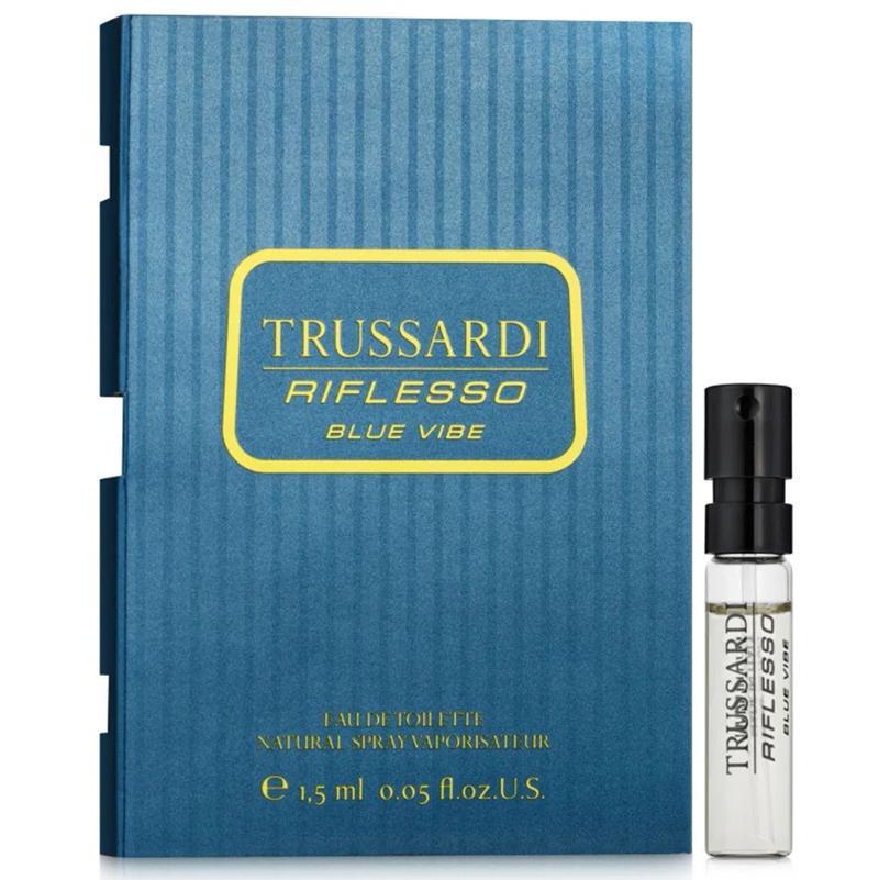 Туалетна вода для чоловіків Trussardi Riflesso Blue Vibe 1,5 мл пробник (382404)